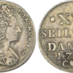 Denmark, Frederik IV (1699-1730), silver 1 Mark, 1714