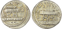 Q. Pompeius Rufus, Silver Denarius