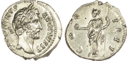 Antoninus Pius, Silver Denarius