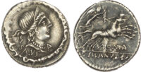 D. Silanus, Silver Denarius