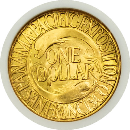 USA, Panama-Pacific International Exposition gold Dollar - MS 65