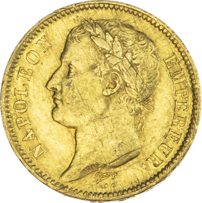 France, Napoleon I (1804-1814), gold 40 Francs, 1811
