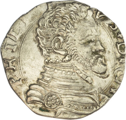 Italy, Sicily, Philip II of Spain (1556-1598), silver 4 Tarì