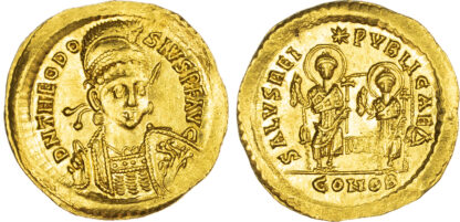 Theodosius II, Gold Solidus