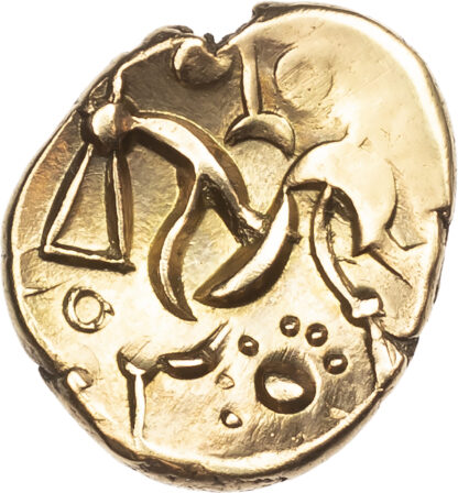 Corieltauvi, Gold Stater, Sunflower type, Rare
