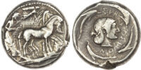 Sicily, Syracuse, Silver Tetradrachm