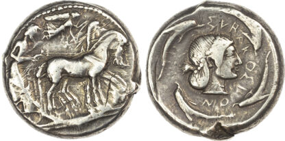Sicily, Syracuse, Silver Tetradrachm