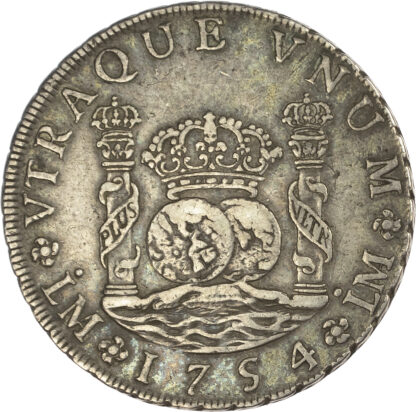 Peru (colonial), Ferdinand VI (1746-1759), silver 8 Reales, 1754