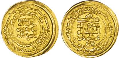 Samanid, 'Abd al-Malik I (AH 343-350 / 954-961 AD), gold Dinar - rare mint