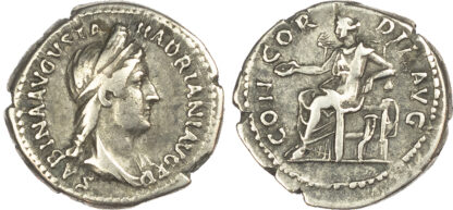 Sabina, Silver Denarius