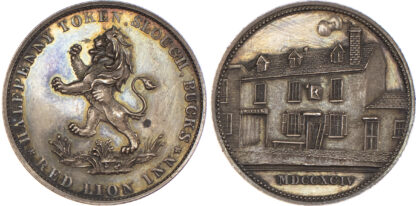 Buckinghamshire, Slough, William Till, Halfpenny, 1794