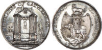 Warwickshire, Coventry, P Kempson’s Series of Coventry Churches, Silver proof Halfpenny 1797