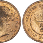 Straits Settlements, Victoria (1837-1901), copper Half Cent, 1889