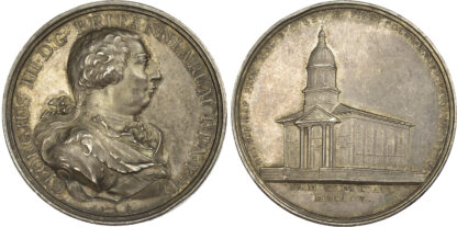 George III, Foundation of Christchurch, Birmingham, 1805, Silver Medal
