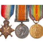 A Great War 1914 Star Trio awarded to Gunner William John Howes, “K” Battery Royal Horse Artillery