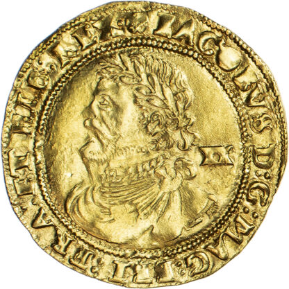 James I Laurel Third Coinage About EF