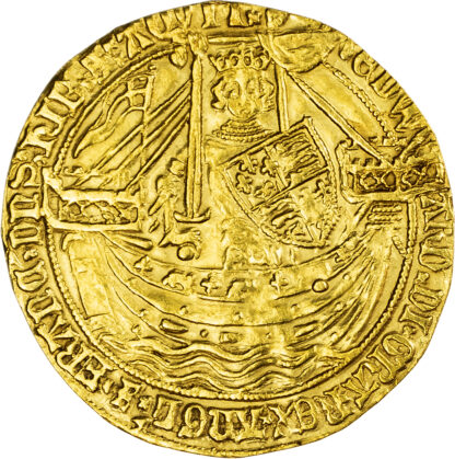 Edward III Noble Calais S1521 GVF-NEF