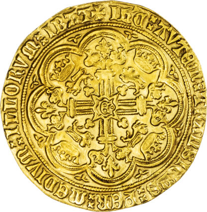 Edward III Noble Calais S1521 GVF-NEF