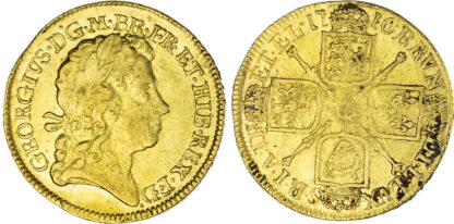 1716 George I Guinea Fourth Laureate Head