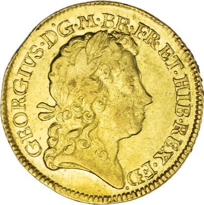 1716 George I Guinea Fourth Laureate Head