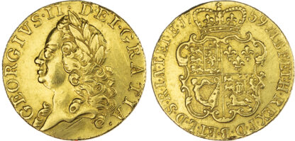 1759 George II Guinea Laureate Head