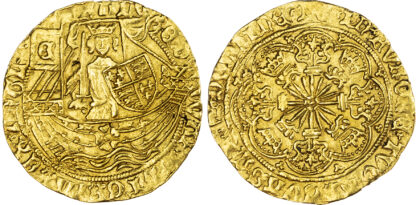 Edward IV Half Ryal First Reign S1959