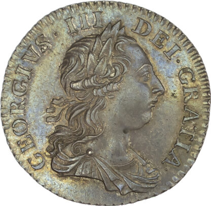 1763 George III Northumberland Shilling
