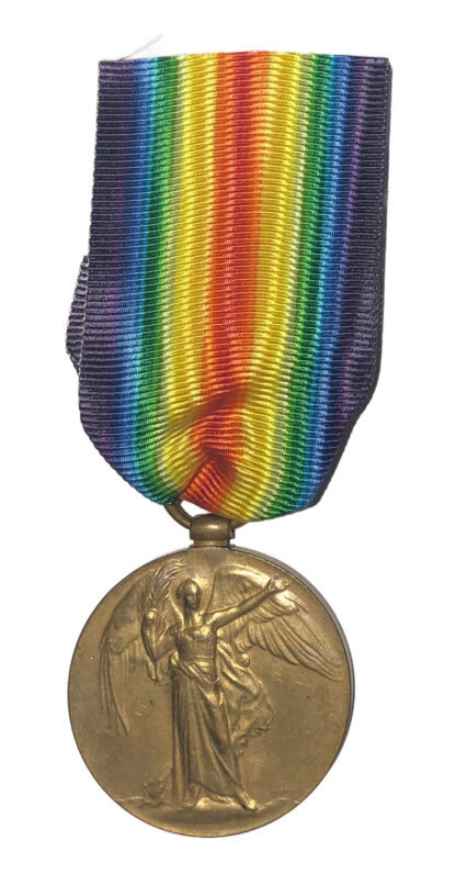 A Twice Wounded, Norfolk Regiment Victory Medal awarded to Private William James Ealey