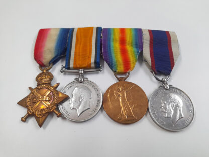 1914/15 Trio LS+GC Group of 4 to FT Porter