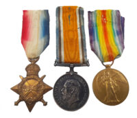 1914-15 Trio 12646 Pte F H J Stokes, Norfolks Regiment