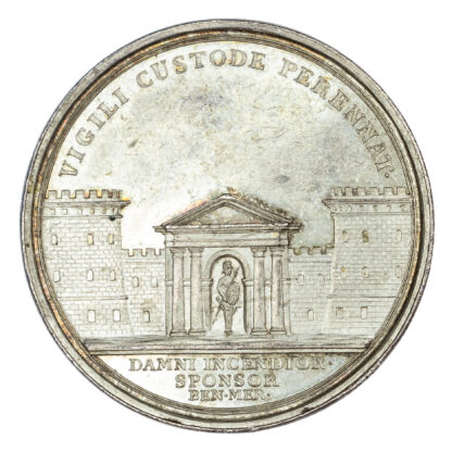 Sweden, Charles Tottie, Firefighting, 1777, Silver Medal