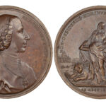 Jacobite, Death of Prince Charles III (The Young Pretender) AE Medal 1788