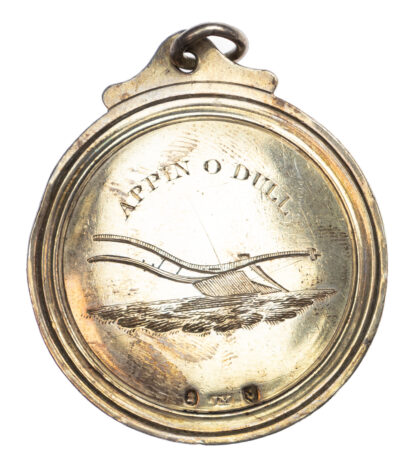 Scotland, Carse of Gowrie, Silver Ploughing Medal 1833 to Archibald Menzies