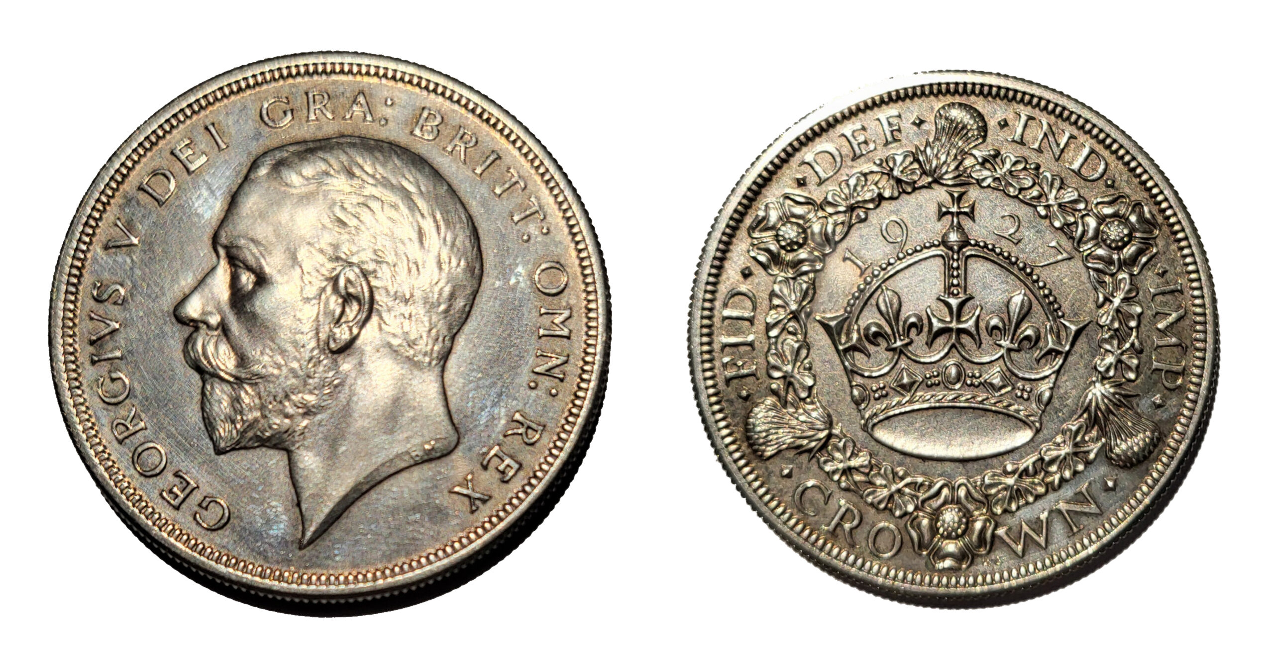 George V Proof Wreath Crown 1927