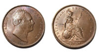 William IV, Penny, 1831