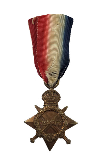 A Canadian Forces 1914-15 Star to Private, Lance Corporal, later 2nd Lieutenant, Geoffrey CW Broad