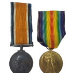 A Great War Pair awarded to Sapper John Raymond Broadley