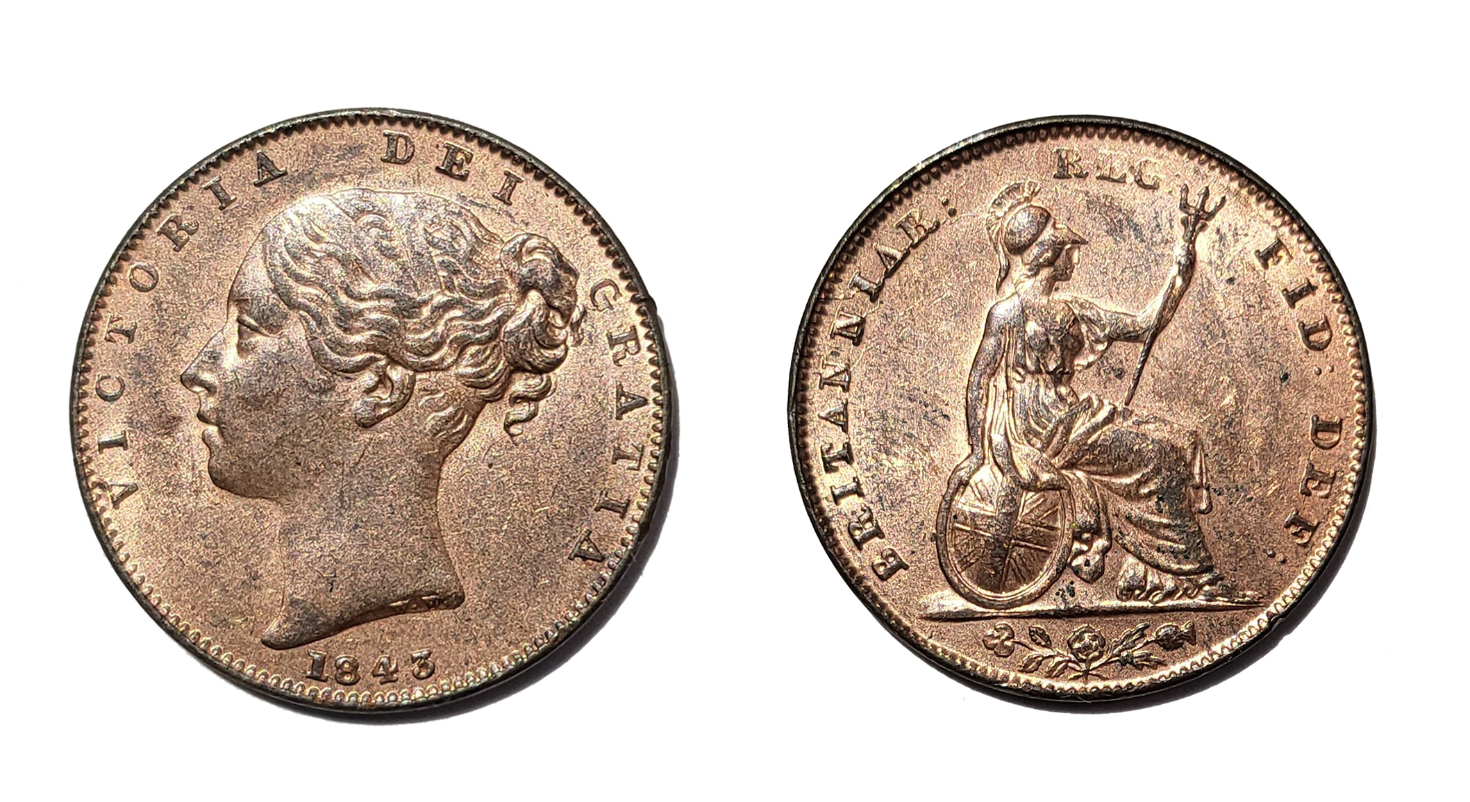 Victoria Farthing 1843