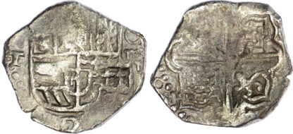 Spain, silver Cob of 4 Reales, Toledo