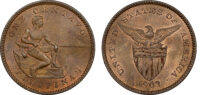 Philippines, bronze 1 Centavo, 1903 - MS 63