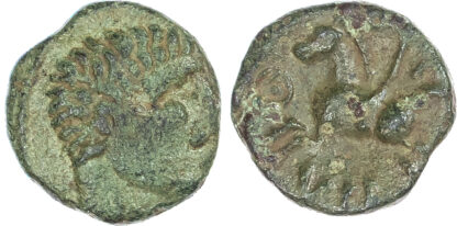 Trinovantes and Catuvellauni, Cunobelin (c.8-40 AD) AE Unit