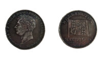 GEORGE, PRINCE REGENT (1811-1820), THE OPENING OF WATERLOO BRIDGE, SILVER MEDAL, 1817