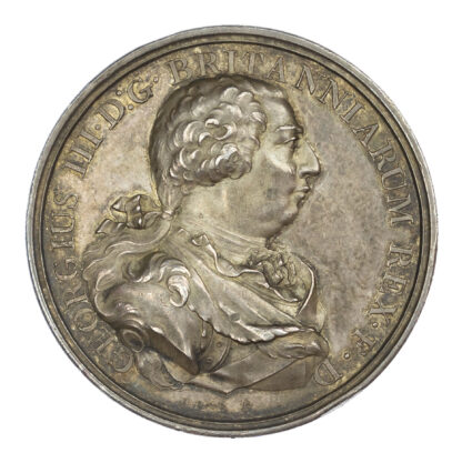 George III (1760-1820), Foundation of Christchurch, Birmingham, 1805, Silver Medal