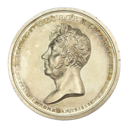 George IV (1820-1830), Coronation 1821, Silver Medal