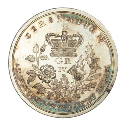 George IV (1820-1830), Coronation 1821, Silver Medal