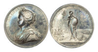 Anne (1702-1714), Treaty of Utrecht, Silver Medal 1713