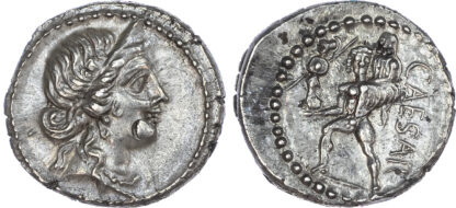Julius Caesar, Silver Denarius