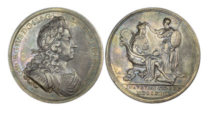 George I (1714-1727), Coronation 1714, Silver Medal