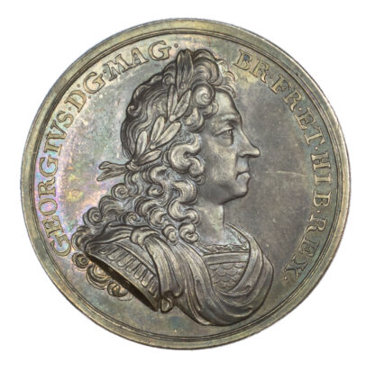 George I (1714-1727), Coronation 1714, Silver Medal