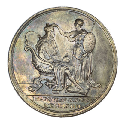 George I (1714-1727), Coronation 1714, Silver Medal